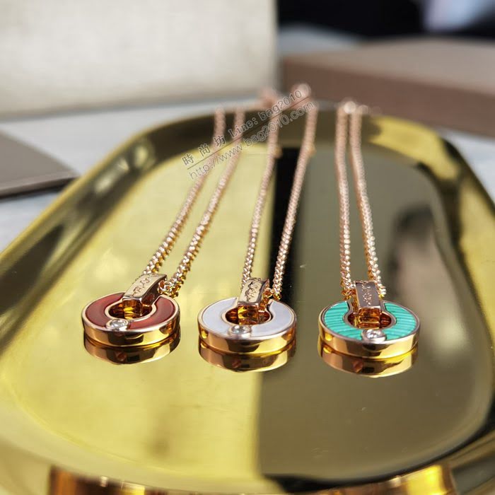 Bvlgari飾品 寶格麗銀色經典款項鏈  zgbq3060